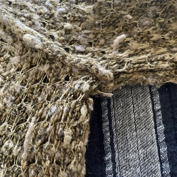 Free People Textured Olive Sweater XS - Picture 10 of 11